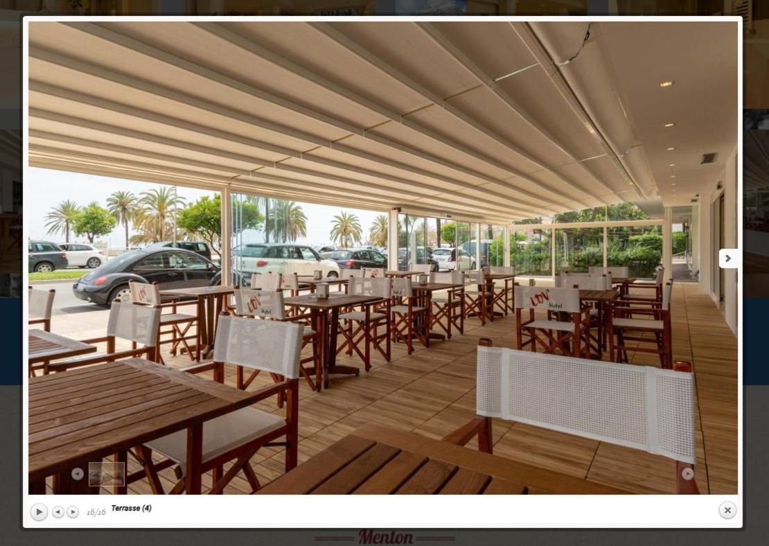 La Dolce Vita Hotel Menton Dış mekan fotoğraf
